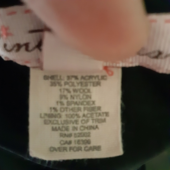 INTUITIONS Tweed Skirt with Lace Trim Size 4 - Picture 11 of 11